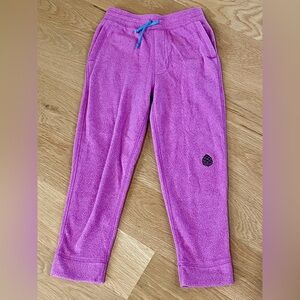 Stio Turpin kids girls fleece jogger pants 8